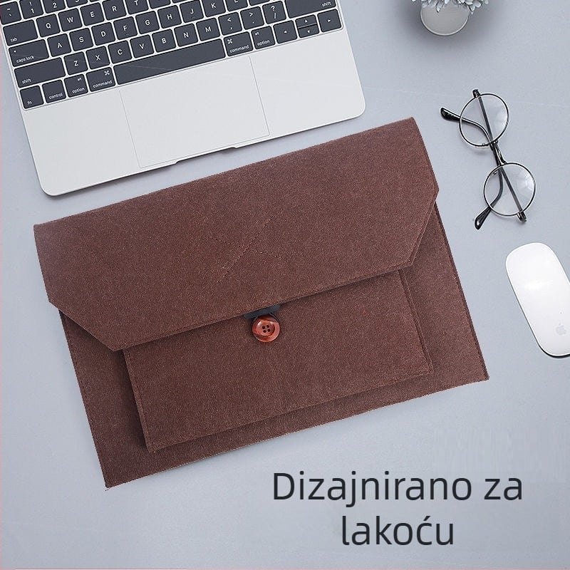 Filc futrola za tablet s unutarnjim džepom za notebook LOGOneverfull