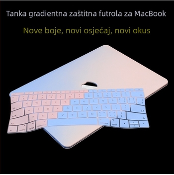 HRHPYM Zaštitno kućište za MacBook Pro 13 s teksturom pijeska