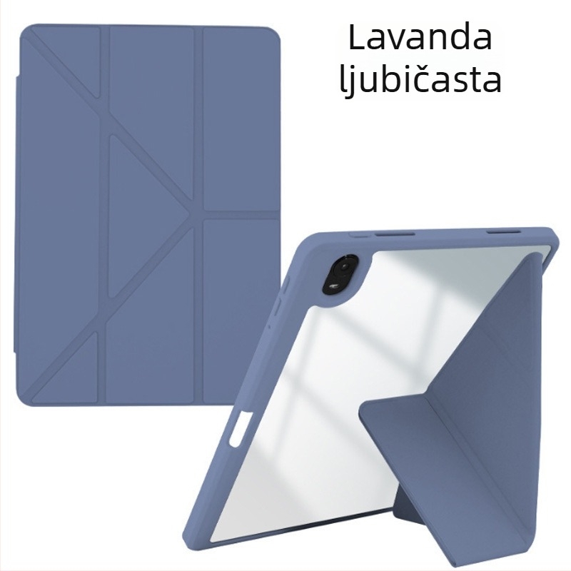 Prozirni akrilni zaštitni kućište za iPad 11, Air 6/5 i Air 13, 10. generacija, Y-stalak