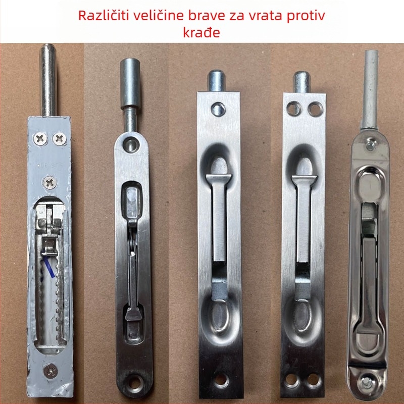 Brava za vrata s leptir mehanizmom od željeza, za kućnu uporabu