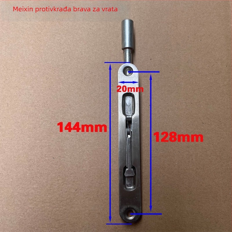 Brava za vrata s leptir mehanizmom od željeza, za kućnu uporabu