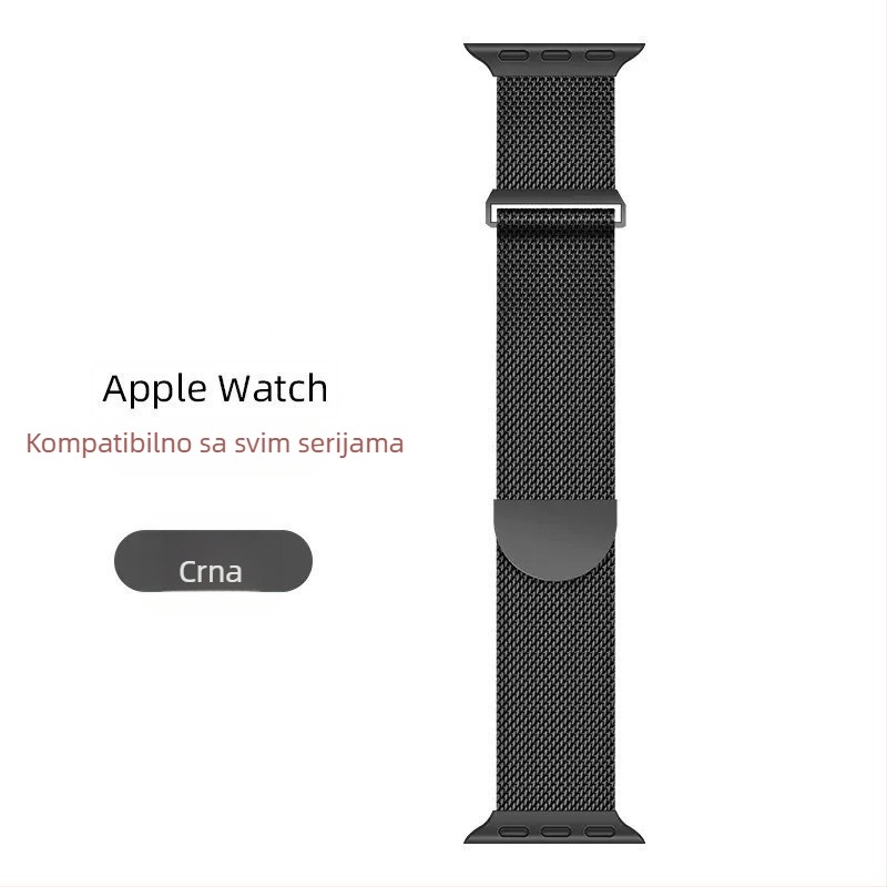 Milanese metalna narukvica za Apple Watch S11, dvodijelna