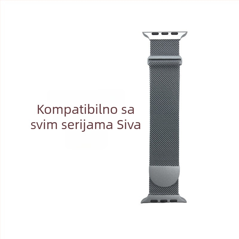 Milanese metalna narukvica za Apple Watch S11, dvodijelna