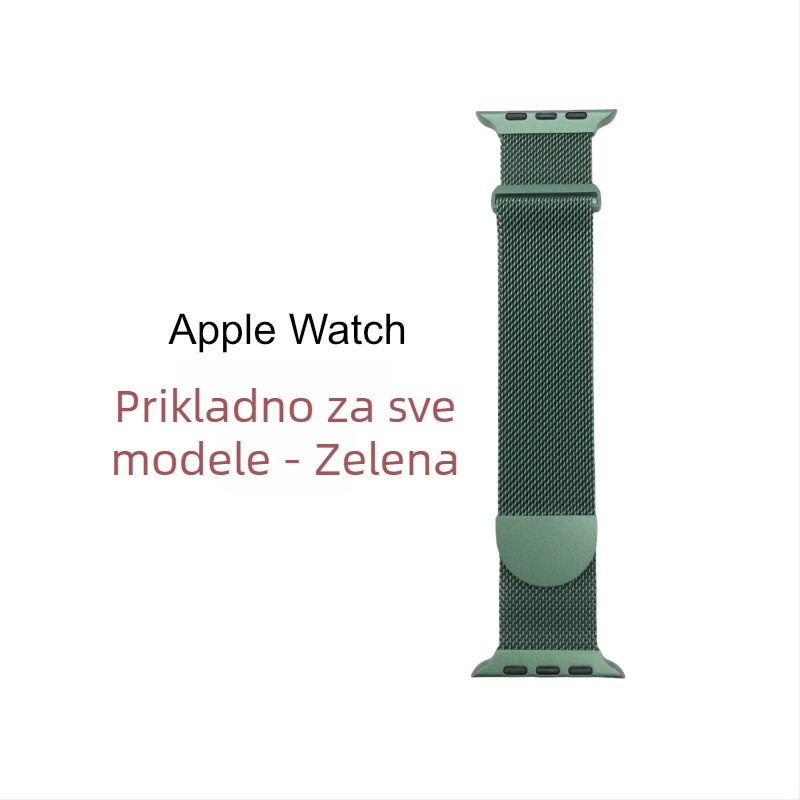 Milanese metalna narukvica za Apple Watch S11, dvodijelna