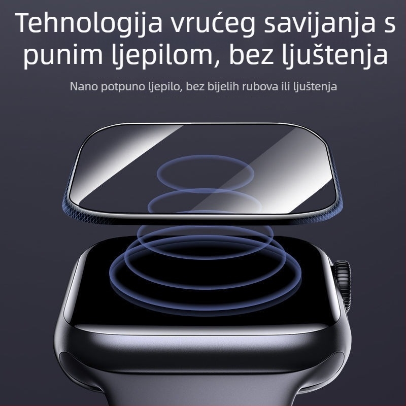 Zaštitno staklo zaslona za Apple Watch Serije 7–10