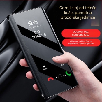 Huawei Enjoy 70X zaštitna futrola – flip kožna futrola, potpuna zaštita, otpornost na pad, mekani omotač, konstrukcija od šperploče