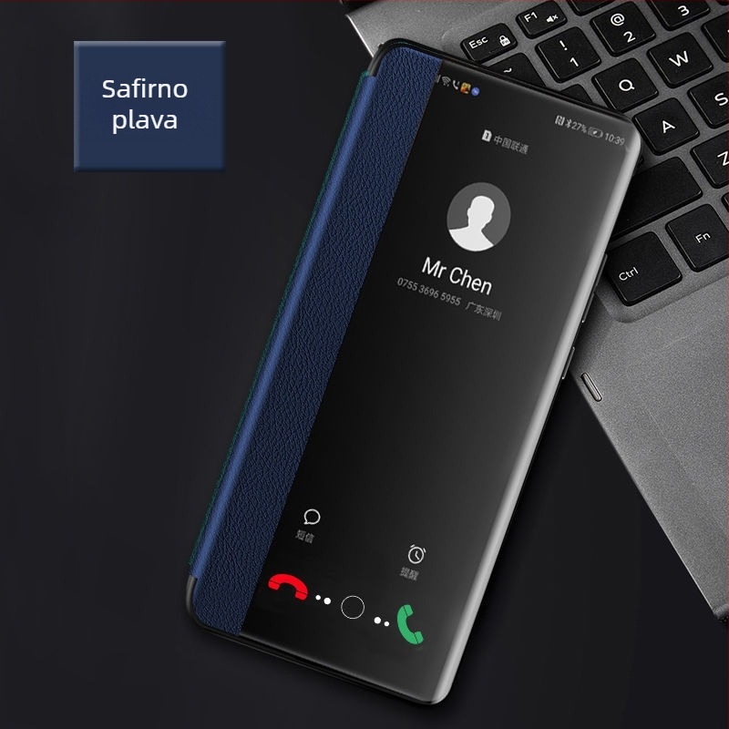 Huawei Enjoy 70X zaštitna futrola – flip kožna futrola, potpuna zaštita, otpornost na pad, mekani omotač, konstrukcija od šperploče