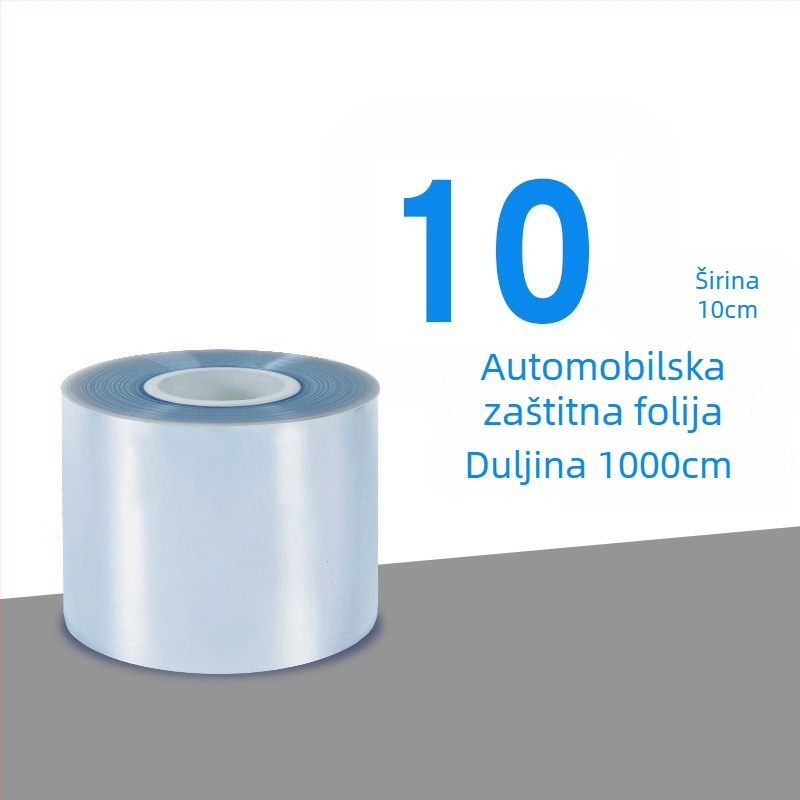 Film zaštite pragova automobila s teksturom Rhino kože, proziran TPU zaštitni film, samoljepljiva montaža, nevidljiv, otporan na ogrebotine i udarce