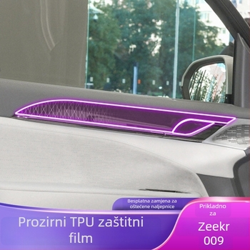 PET zaštitni film za zaslon središnje upravljačke ploče, universalno kompatibilan, otporno na visoke i niske temperature, Luxury Gift