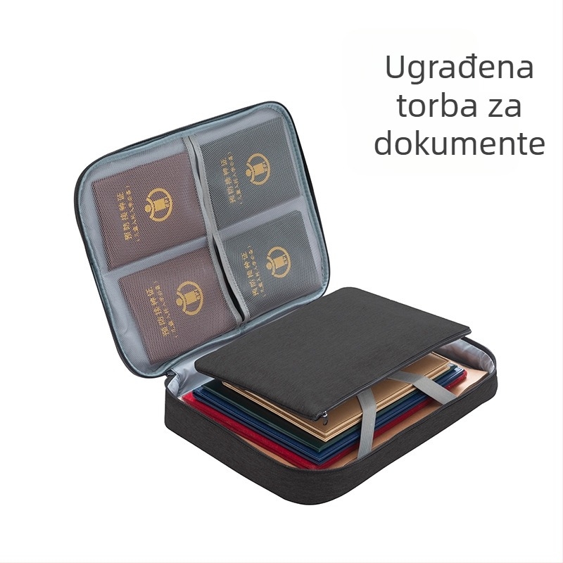 Huacai Višeslojni organizator kartica/ID, kubični oblik, kationični materijal, zaključavanje, za putovanja