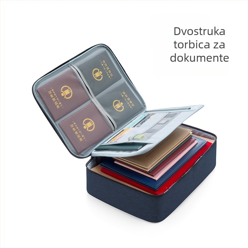 Huacai Višeslojni organizator kartica/ID, kubični oblik, kationični materijal, zaključavanje, za putovanja