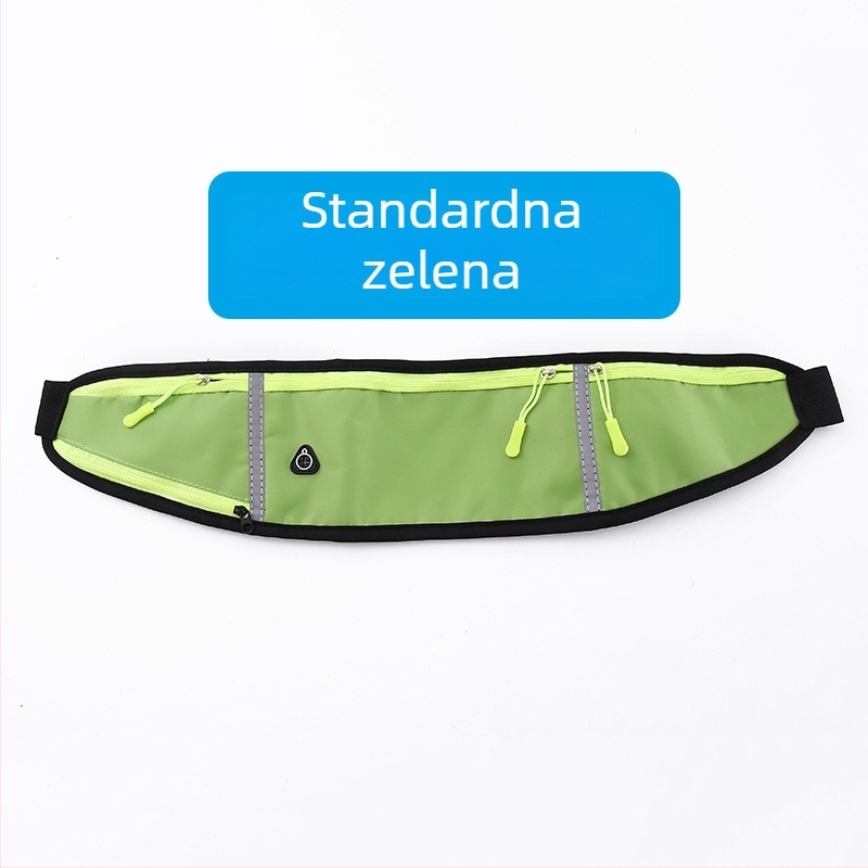 Ciklistička torbica za struk - unisex, vodootporna najlon sport torba s držačem za bocu vode, ultra lagana, za aktivnosti na otvorenom (Najlon; Vodootporan; Ultra lagan; Držač za bocu; Unisex)