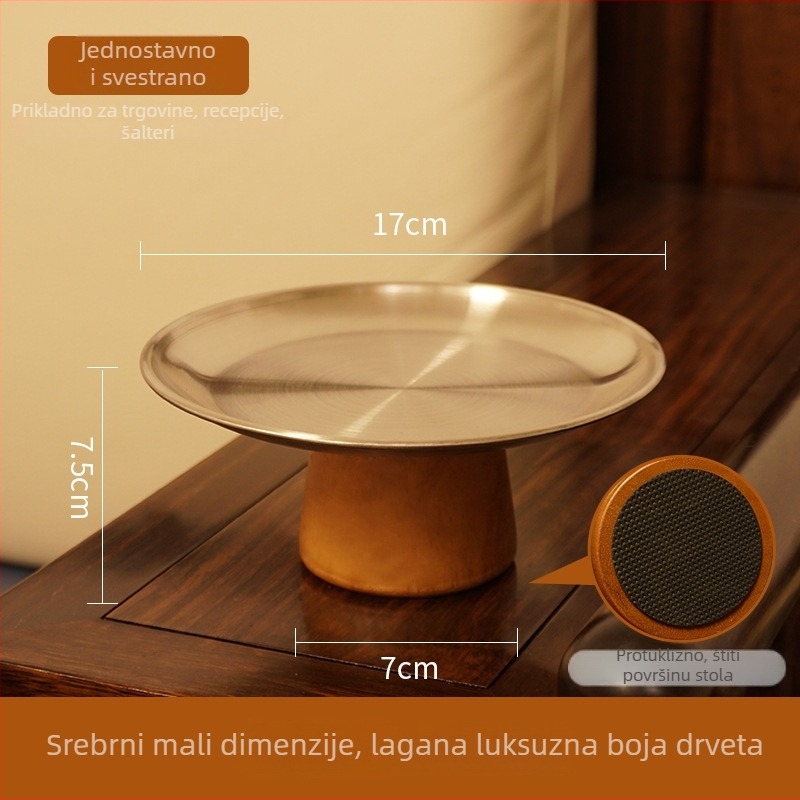 Voćni tanjur, masivno drvo, vanjski stil, jednostavan stil, lansiran u ljeto 2013