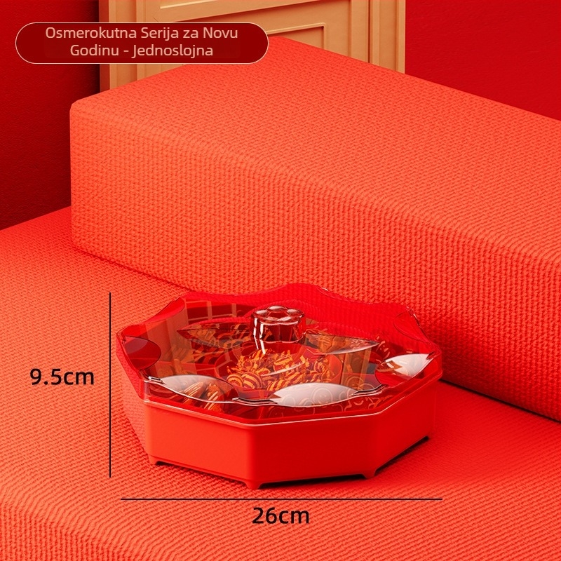 Plastična posuda za voće – moderni minimalizam, novi kineski stil, bez uzorka