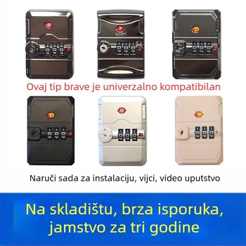 Kombinacijska brava za kofer (ABS materijal) za popravak i zamjenu