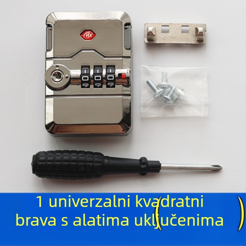 Kombinacijska brava za kofer (ABS materijal) za popravak i zamjenu