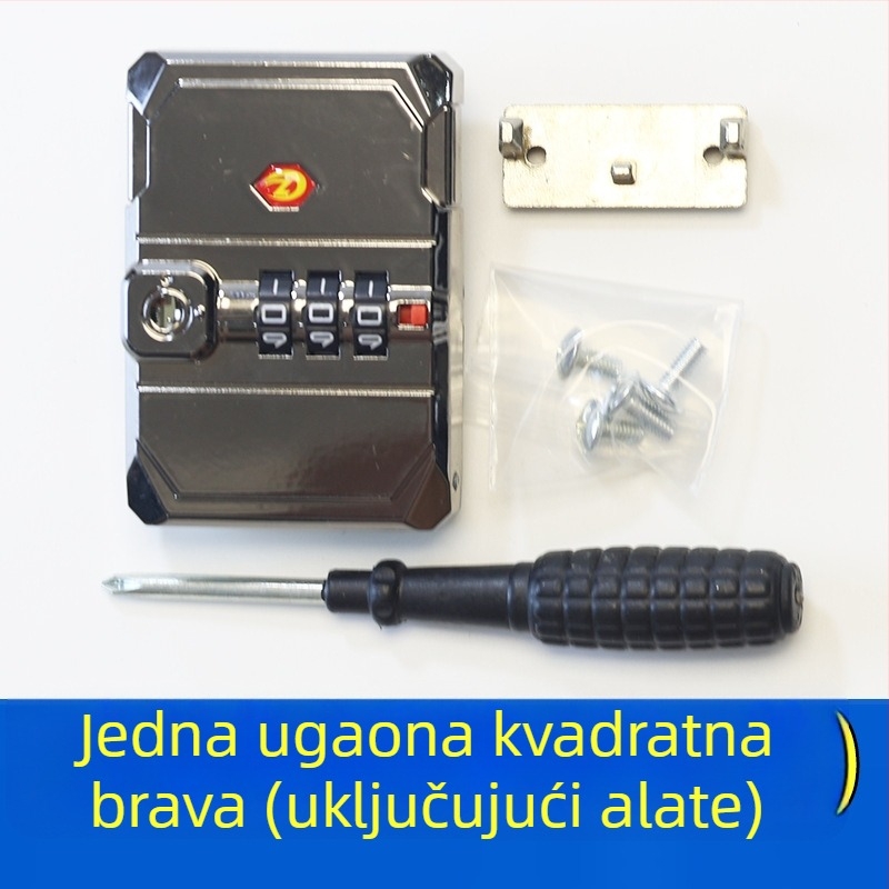 Kombinacijska brava za kofer (ABS materijal) za popravak i zamjenu