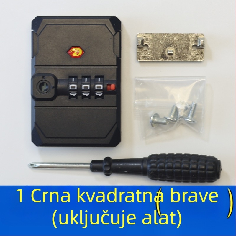 Kombinacijska brava za kofer (ABS materijal) za popravak i zamjenu