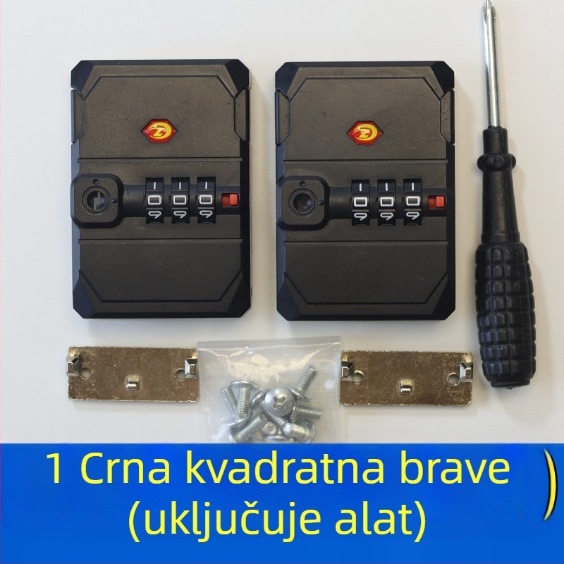 Kombinacijska brava za kofer (ABS materijal) za popravak i zamjenu