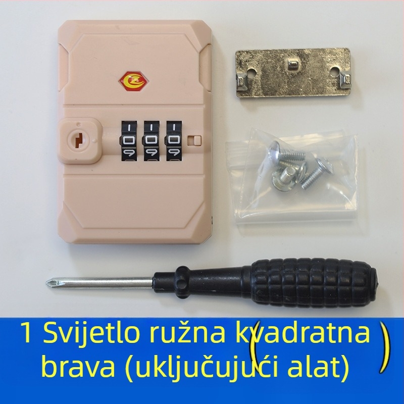 Kombinacijska brava za kofer (ABS materijal) za popravak i zamjenu