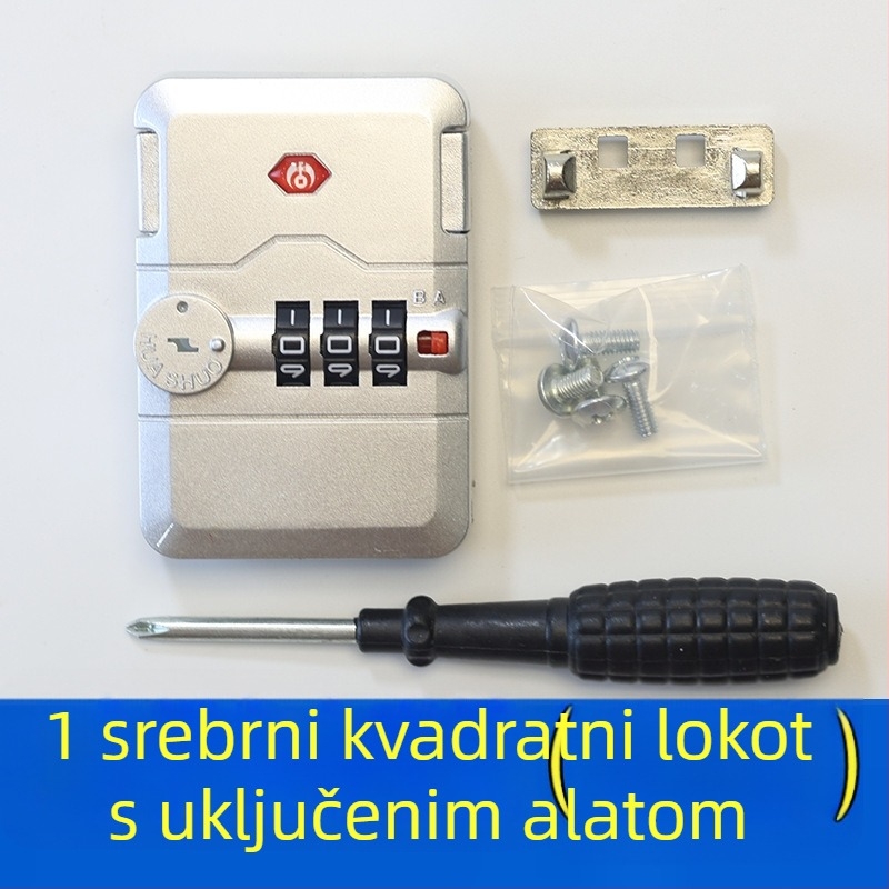 Kombinacijska brava za kofer (ABS materijal) za popravak i zamjenu