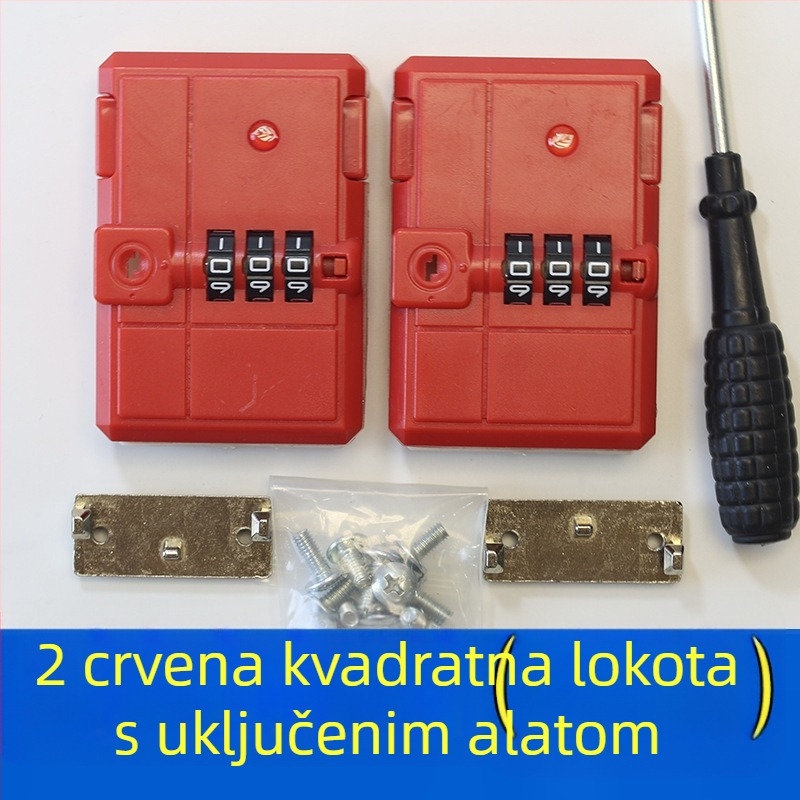 Kombinacijska brava za kofer (ABS materijal) za popravak i zamjenu