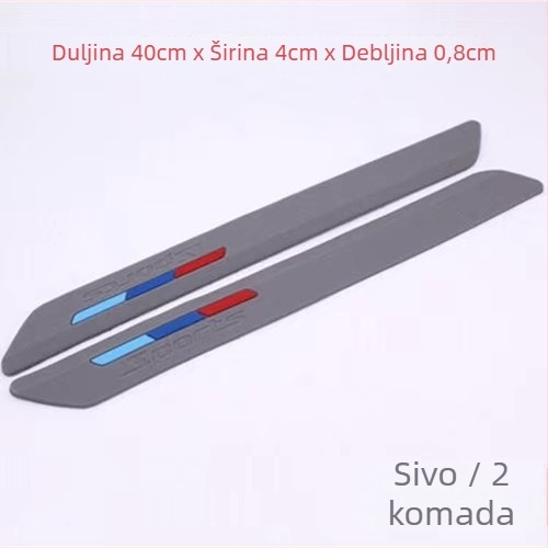 Automobilska traka za zaštitu od sudara, mekani gumeni zaštitni dio, model Y-988, univerzalna