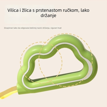 Žličica za hranjenje beba od PPSU za samostalno jedenje — INS stil, Ohlig brend