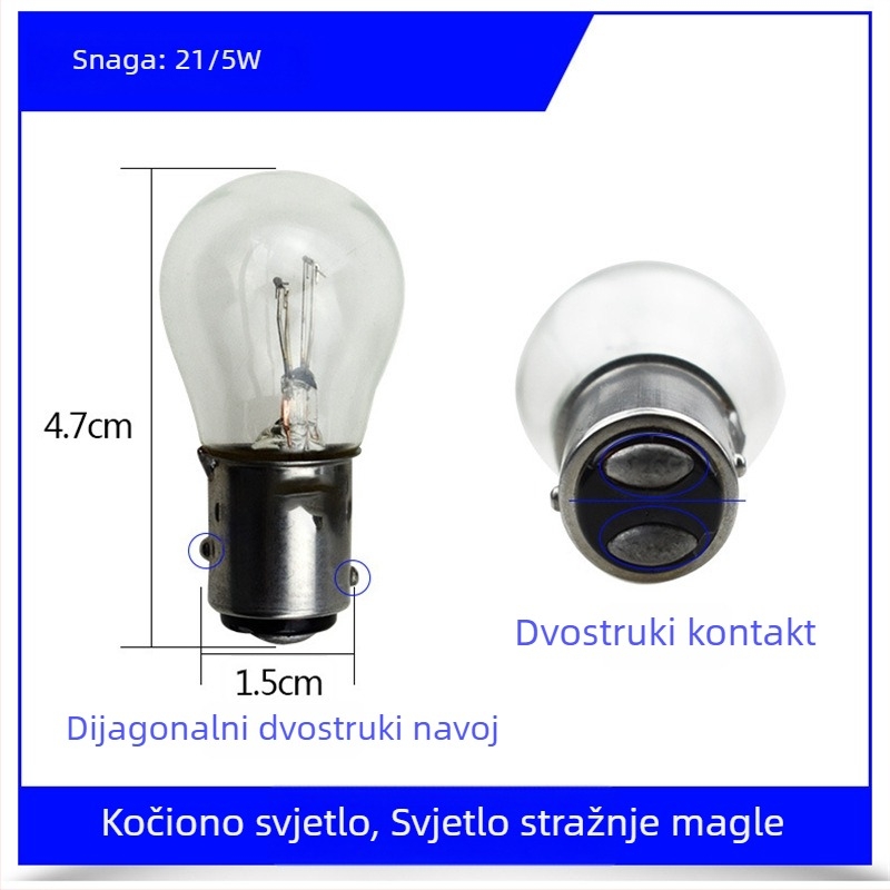 Bec za kočnice i stražnje svjetlo s funkcijom vožnje unatrag i indikatorom smjera – 12V/24V