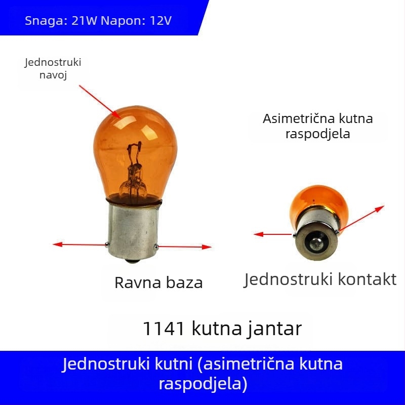 Bec za kočnice i stražnje svjetlo s funkcijom vožnje unatrag i indikatorom smjera – 12V/24V