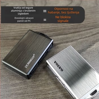 Volvo kućište ključa od legure, kompatibilno s XC60, S90, S60, XC40, XC90, V60, V90, luksuzni dizajn