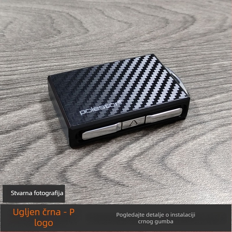 Volvo kućište ključa od legure, kompatibilno s XC60, S90, S60, XC40, XC90, V60, V90, luksuzni dizajn