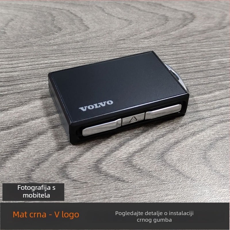 Volvo kućište ključa od legure, kompatibilno s XC60, S90, S60, XC40, XC90, V60, V90, luksuzni dizajn