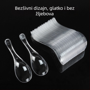 Žlica Shengankang, plastična, moderni minimalistički stil, vrhunska kvaliteta