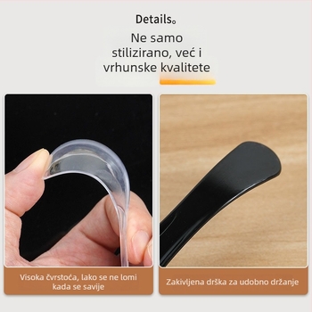 Žlica Shengankang, plastična, moderni minimalistički stil, vrhunska kvaliteta