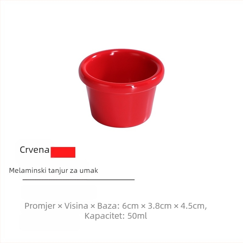 Posuda od nehrđajućeg čelika za omake - okrugla zdjela za dip, nordijski stil, 201 nehrđajući čelik, kompatibilno s mikrovalnom, moguć ispis logotipa