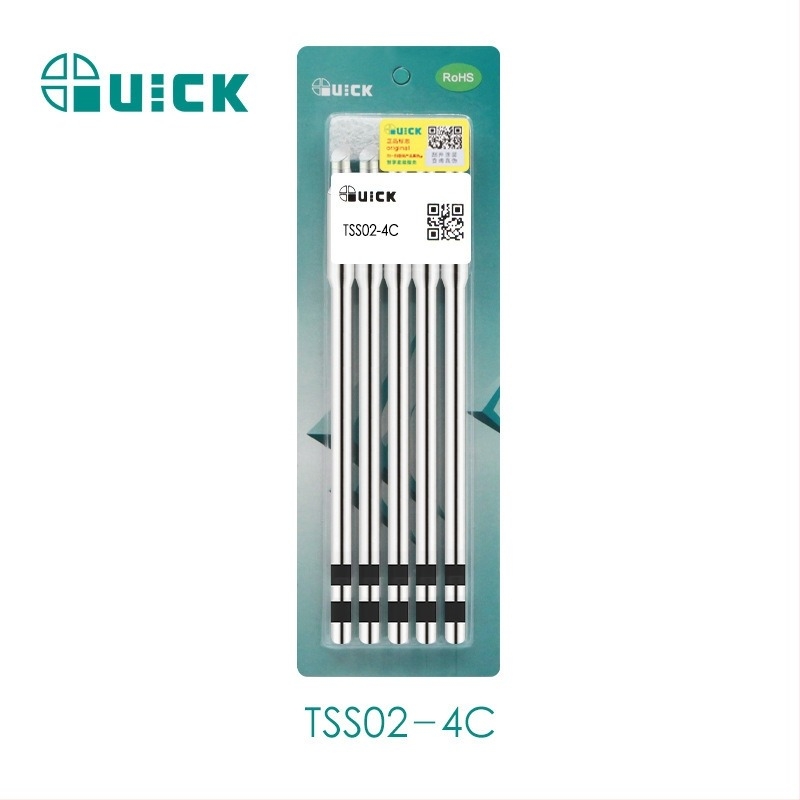 Vrh za lemljenje, bakreno legirani materijal, bez olova (Serija: TSS02; Marka: UICK; Materijal: bakreno legirani; Tip: bez olova)