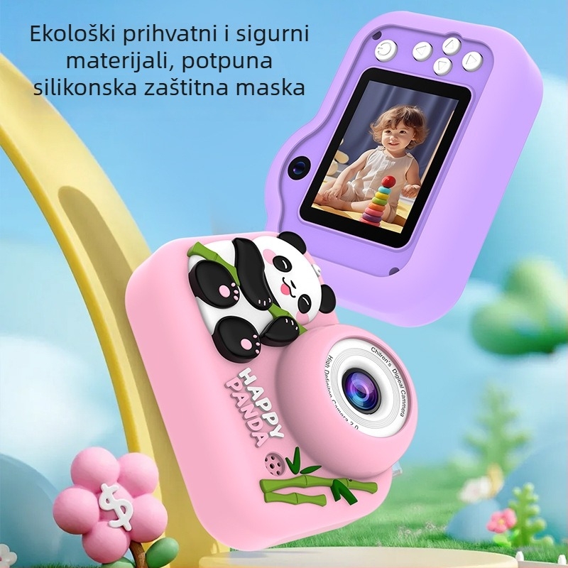 Dječja digitalna kamera I5-72 s 2,0-inčnim LCD zaslonom, 12–20 MP, memorijska kartica za pohranu, trajanje baterije 1–3 sata