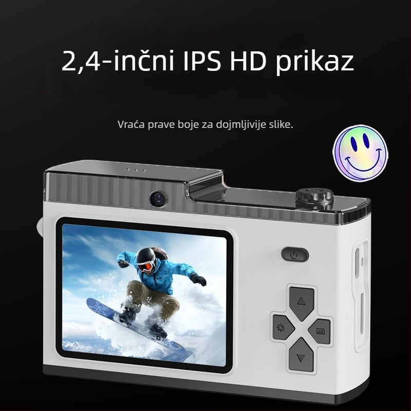 WiFi digitalna kamera Y5 s 24MP+, 8x optički zoom, 2,4-inčni LCD, stabilizacija slike