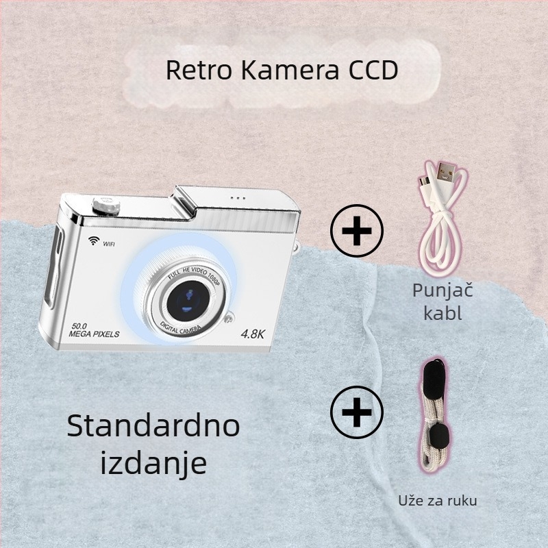 WiFi digitalna kamera Y5 s 24MP+, 8x optički zoom, 2,4-inčni LCD, stabilizacija slike