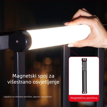 LED nadopunjujuće svjetlo s RGB promjenom boje, tri temperature boje, ispod 10W, ≤36V, za spavaću sobu, selfie i pozadinu uživo