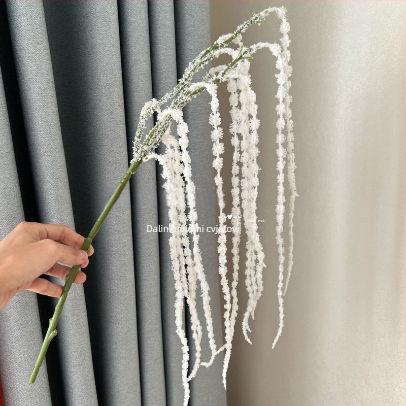 Umjetni viseći cvijet – bojana plastika, injekcijsko oblikovanje; sorta 8047423149; namijenjeno za vjenčanja, vanjsku uporabu, rekvizite za fotografiju i kućnu dekoraciju.