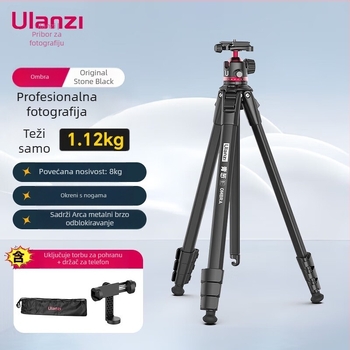 Stativ s kugličnim glavom, univerzalni model za kameru, DSLR i mobitel