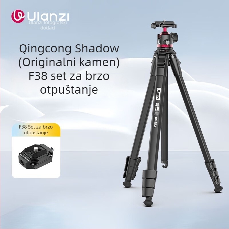 Stativ s kugličnim glavom, univerzalni model za kameru, DSLR i mobitel