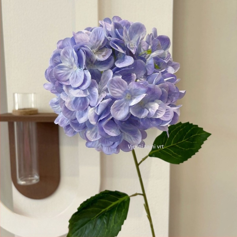Umjetna hortenzija od svile, marka Secret Garden, Vrsta: Hydrangea, Materijal: Svila, Obrada: Stiliziranje, Injekcijsko oblikovanje, Namjena: vjenčanja, vanjski dekor, rekviziti za fotografiju