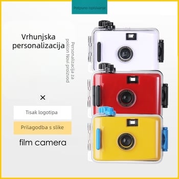 Fool Camera retro filmska kamera, model 001, podržava 135 film, tijelo od ekološki prihvatljivog plastika, za fotografiranje