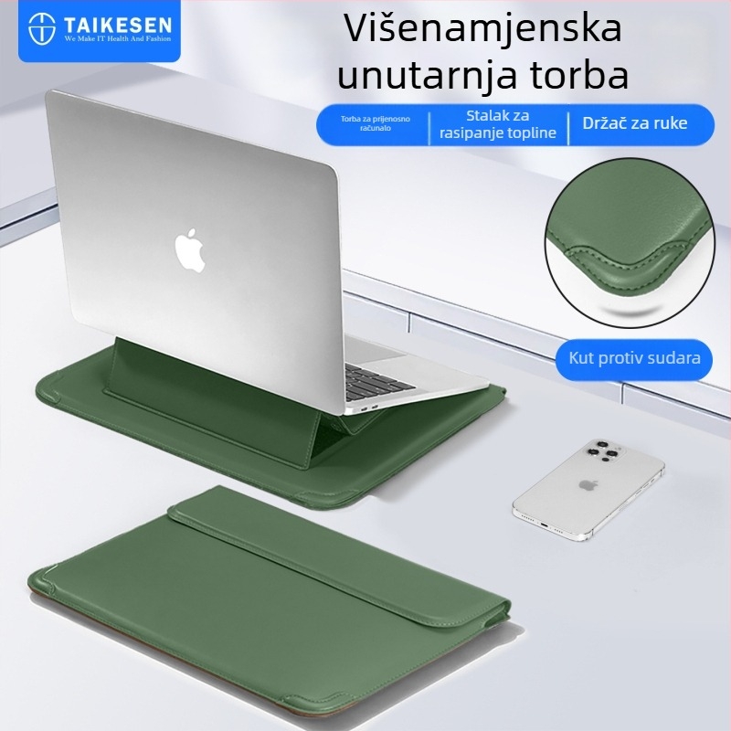 Tykson PU futrola za notebook, kompatibilna s MacBook 14 inča i Lenovo/Huawei 16 inča