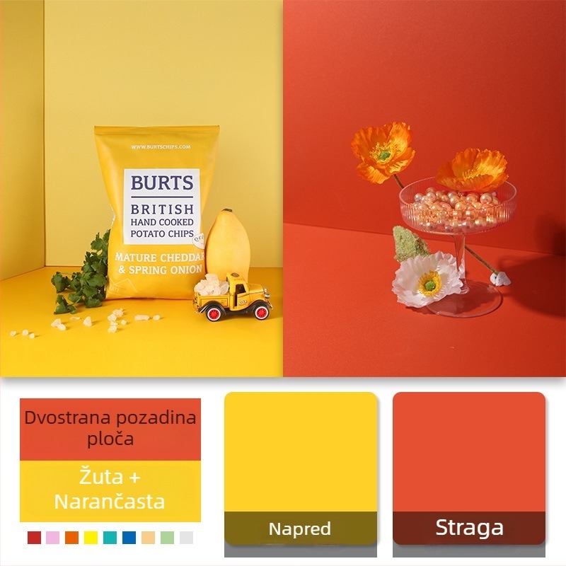 Pozadina ploča za fotografiju, dvostrana, neodrazirajuća mat površina, rekvizita u studiju, materijal: Chevron ploča, težina 0,8 kg