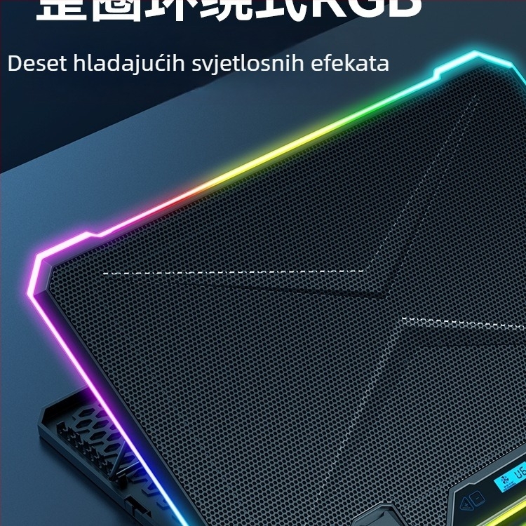 Držač za hlađenje prijenosnog računala s zračnim hlađenjem i tihim radom