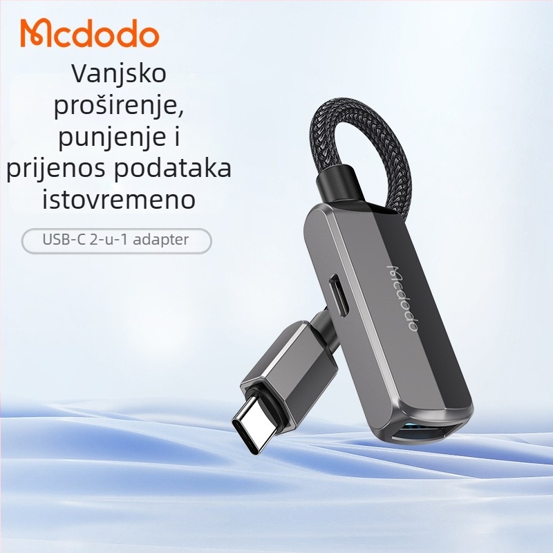 Mcdodo OT-553 Type-C na Lightning adapter za Android i Apple uređaje, brzo punjenje